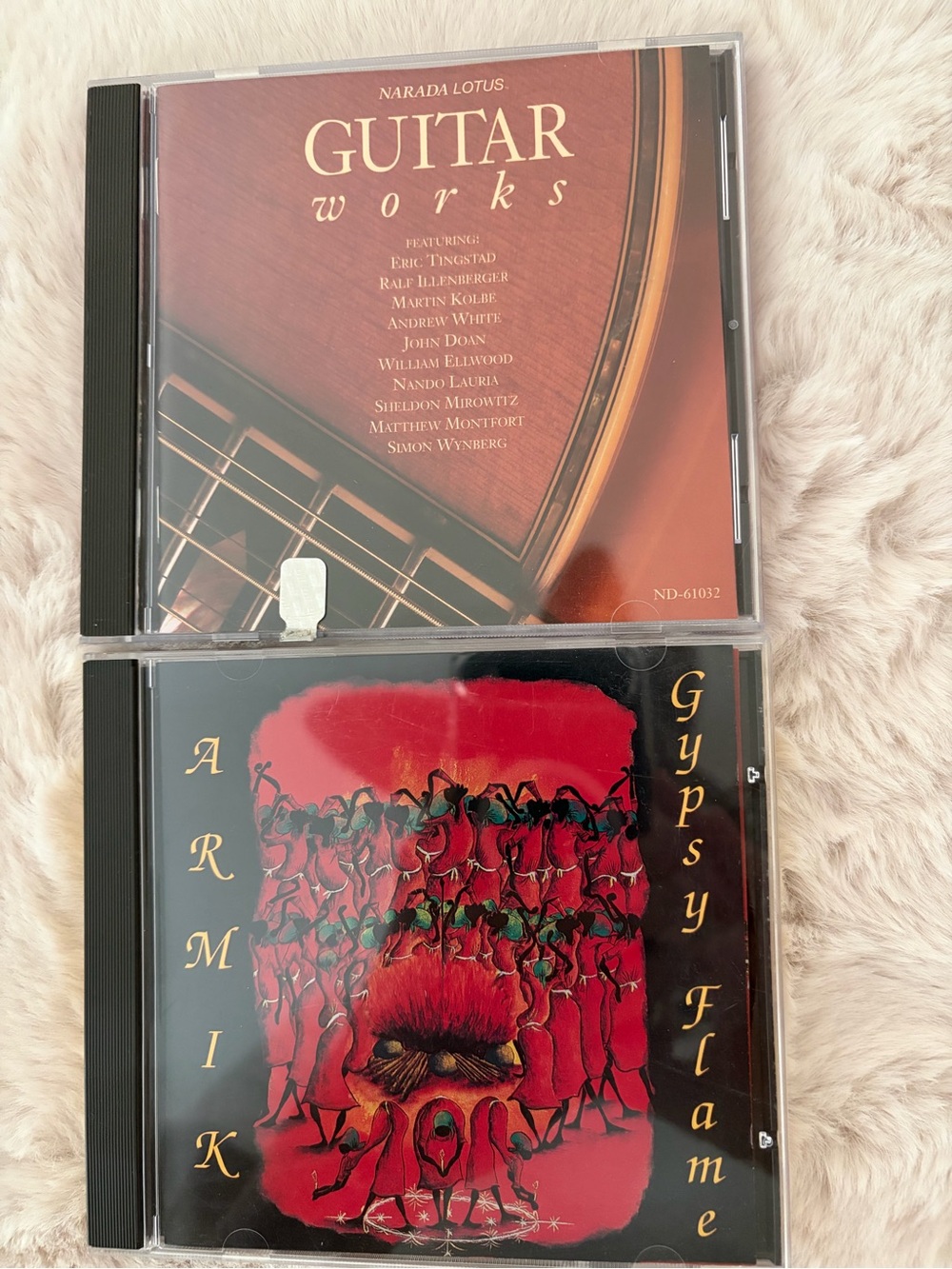 Relaxing guitar music CDs (2)